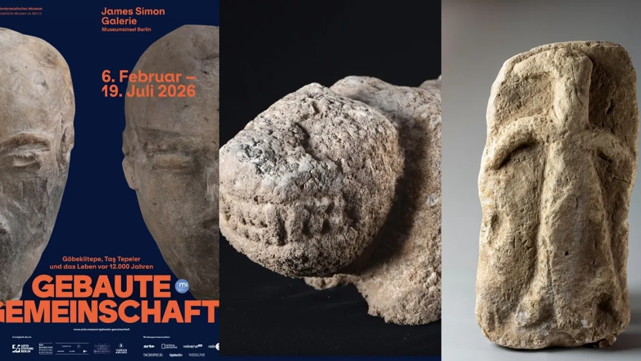 GÖBEKLİTEPE VE TAŞ TEPELER'İN 12 BİN YILLIK MİRASI BERLİN'DE SERGİLENECEK