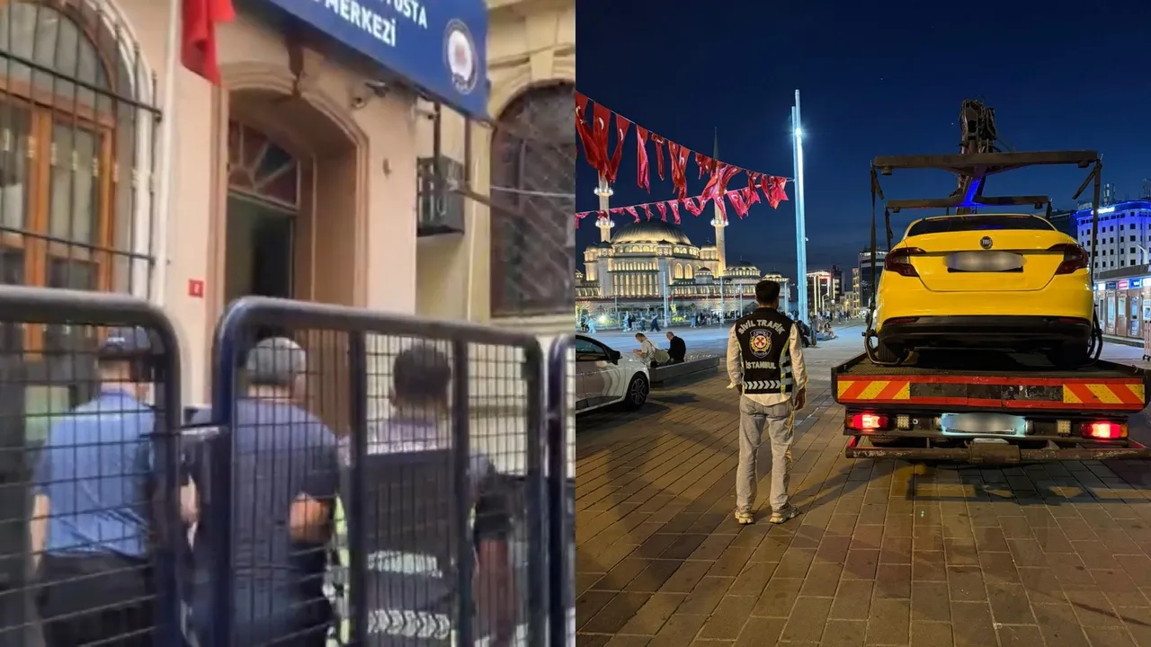 TURİSTİ MAĞDUR EDEN TAKSİCİYE AĞIR YAPTIRIM: PARA CEZASI, TRAFİKTEN MEN, TUTUKLAMA