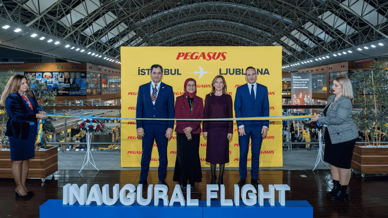 PEGASUS, SLOVENYA’NIN BAŞKENTİ LJUBLJANA’YA DİREKT UÇUYOR