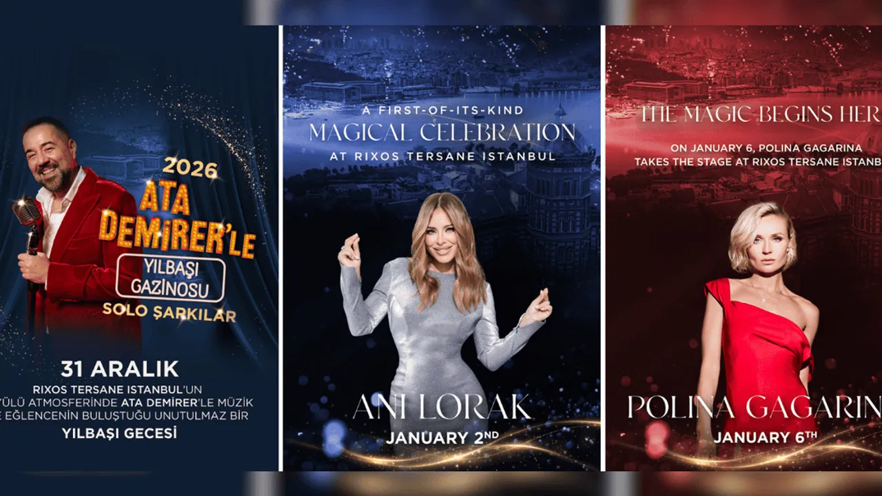 RIXOS TERSANE ISTANBUL’DA YILBAŞI PROGRAMI