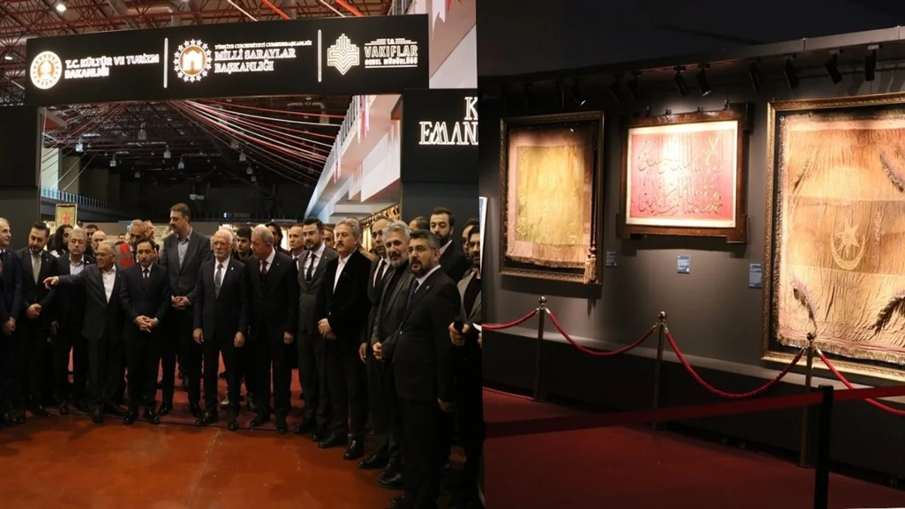 KAYSERİ’DE “KUTSAL EMANETLER VE VAKIF ESERLERİ SERGİSİ” AÇILDI