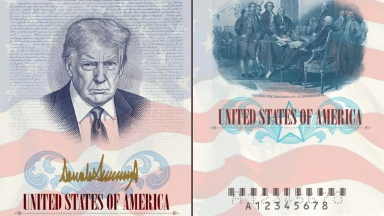 ABD’DEN 250’NCİ YILA ÖZEL PASAPORT: TRUMP PORTRESİ BASILACAK