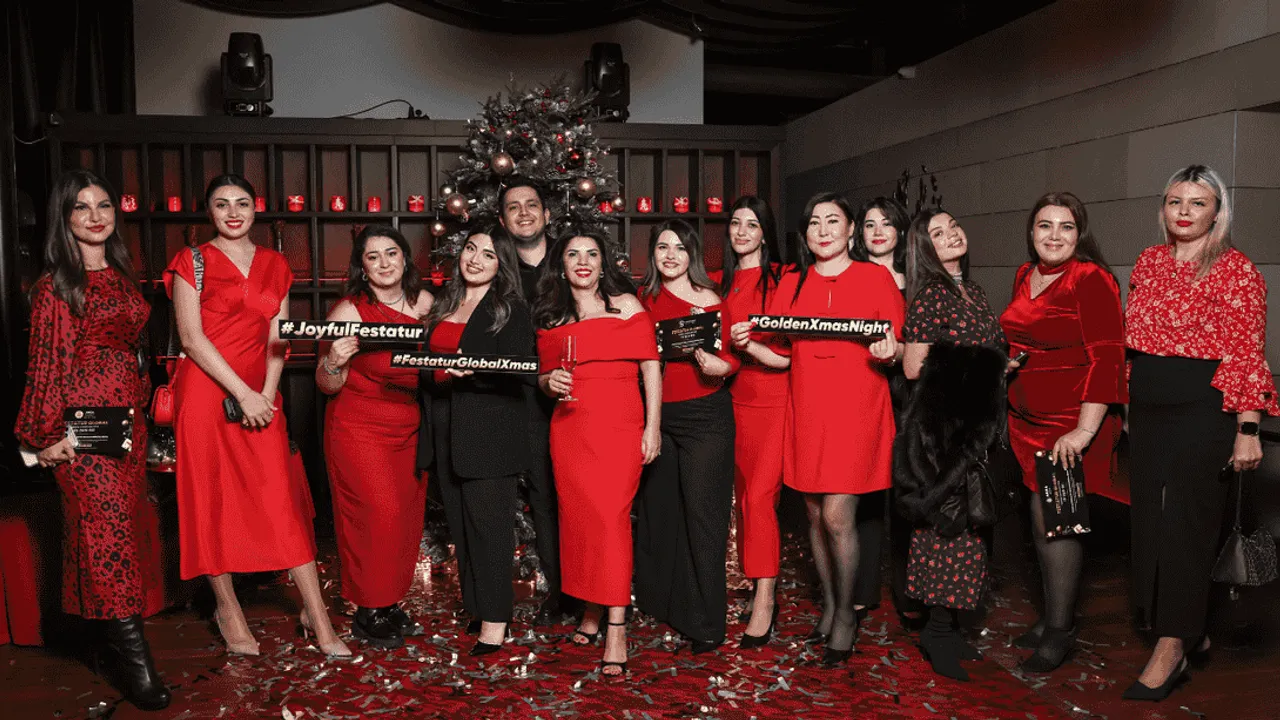 FESTATUR GLOBAL’DEN BAKÜ’DE IŞILTILI CHRISTMAS PARTİSİ