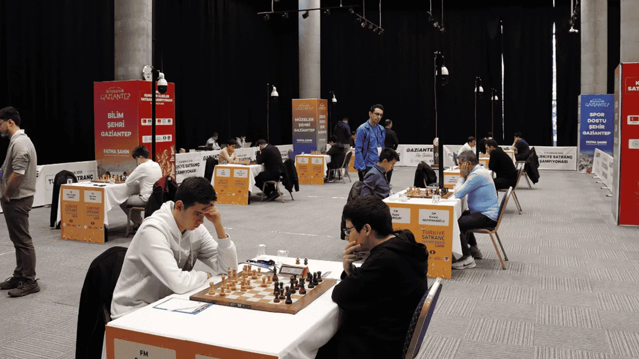  GAZİANTEP TÜRKİYE SATRANÇ ŞAMPİYONASI’NA EV SAHİPLİĞİ YAPIYOR