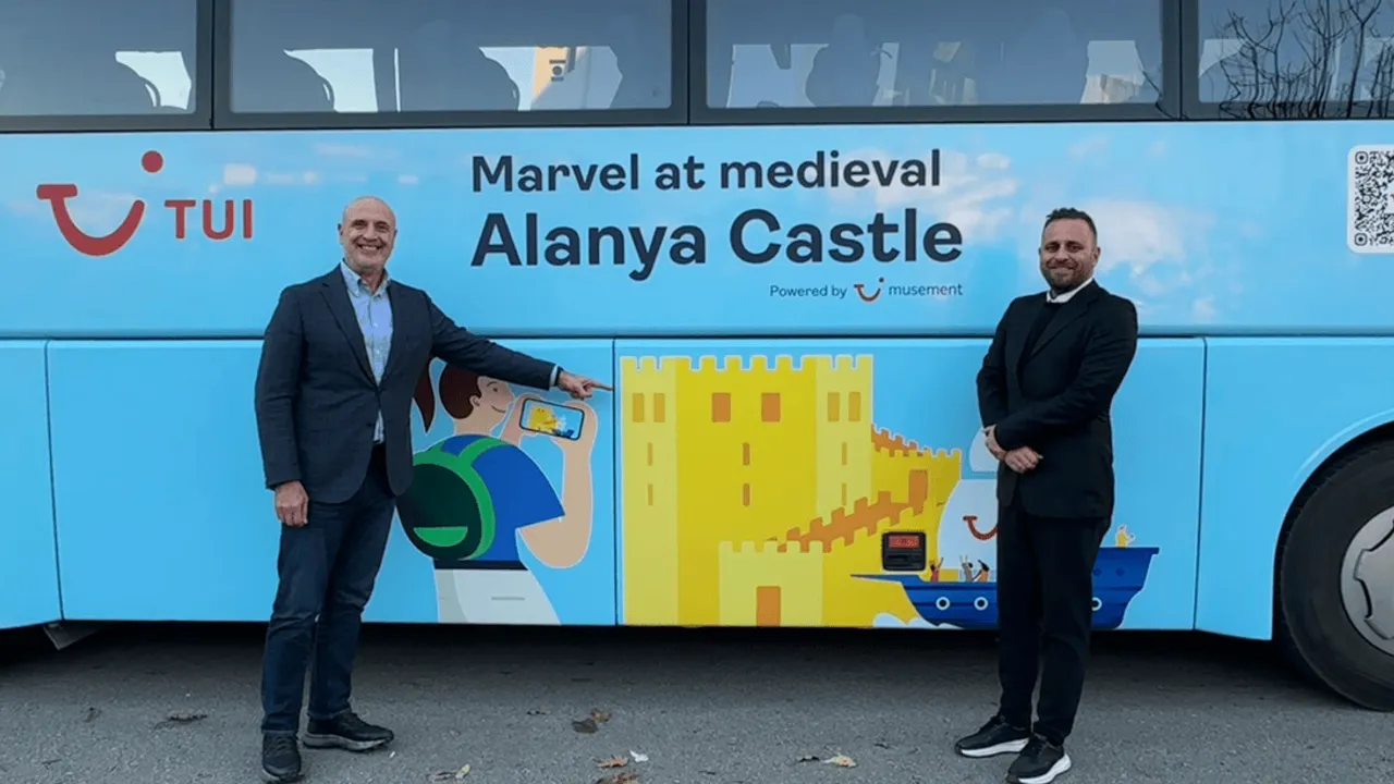 ALANYA GÖRSELLERİ TUI ARAÇLARIYLA AKDENİZ YOLLARINDA