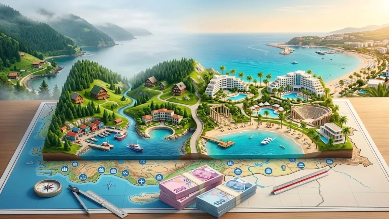  SANAYİ VE TEKNOLOJİ BAKANLIĞI'NDAN AKDENİZ VE KARADENİZ’DE TURİZM YATIRIMLARINA TEŞVİK