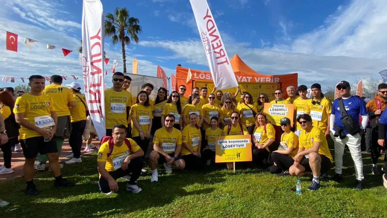 TRENDY HOTELS EKİBİNDEN LÖSEV'E DESTEK KOŞUSU