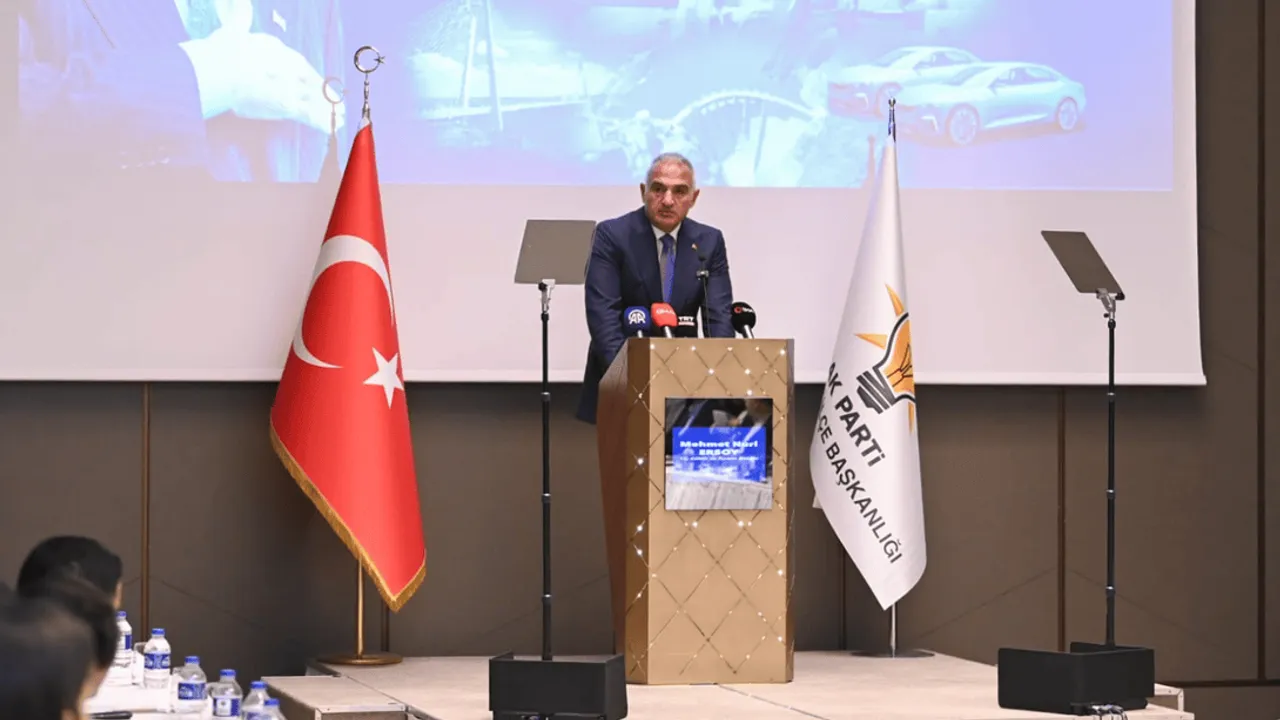BAKAN ERSOY: TANITIMLAR KONUSUNDA DÜNYA LİDERİ KONUMUNDAYIZ