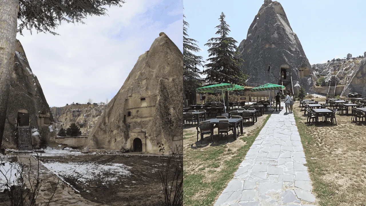 GÖREME’DE SİT ALANINDAKİ KAÇAK RESTORAN KALDIRILDI
