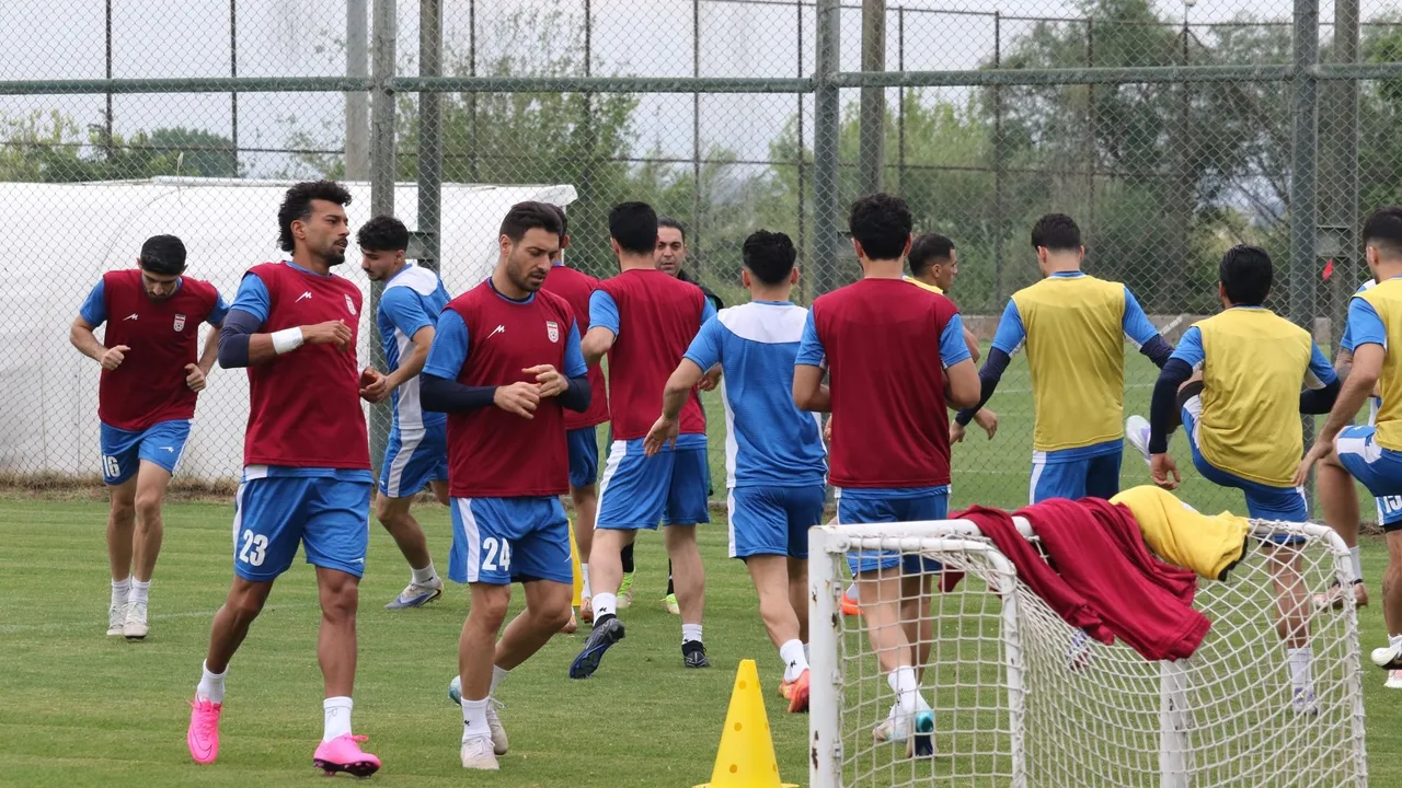 İRAN MİLLİ TAKIMI DÜNYA KUPASI KAMPI İÇİN ANTALYA'DA