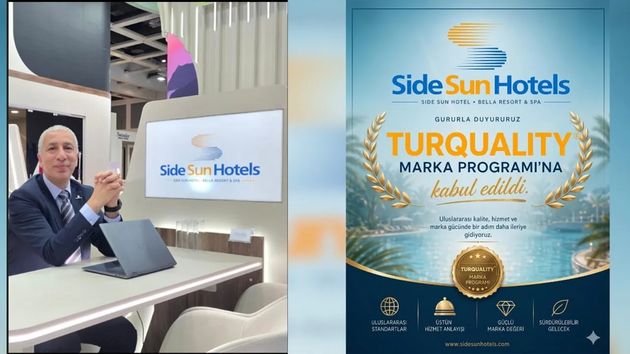 SİDE SUN HOTELS TİCARET BAKANLIĞI TURQUALITY MARKA PROGRAMI’NA KABUL EDİLDİ