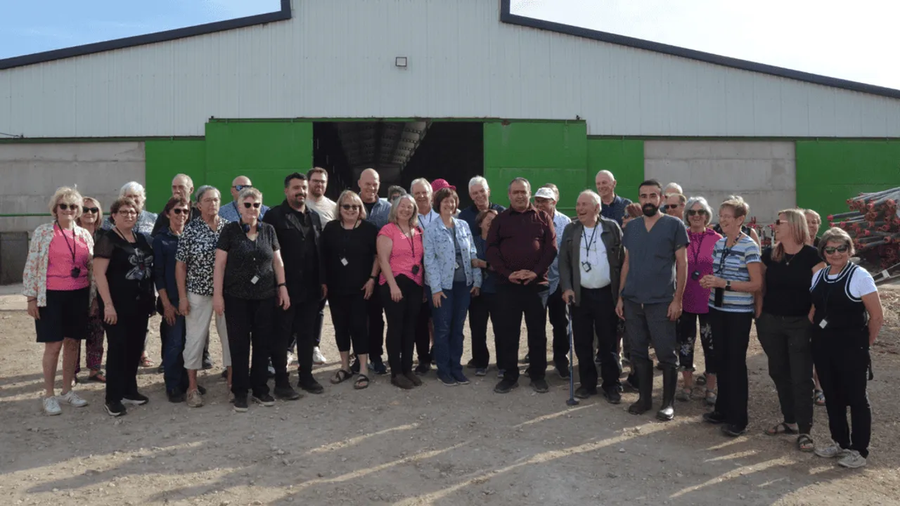 KANADALI ÇİFTÇİLER, TARIM TURİZMİ İÇİN TÜRKİYE'YE GELDİ