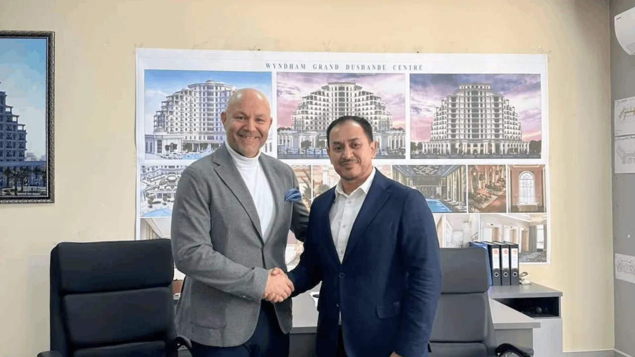 DUŞANBE’DEKİ WYNDHAM GRAND’IN İŞLETMESİ RIVER ROCK’A EMANET