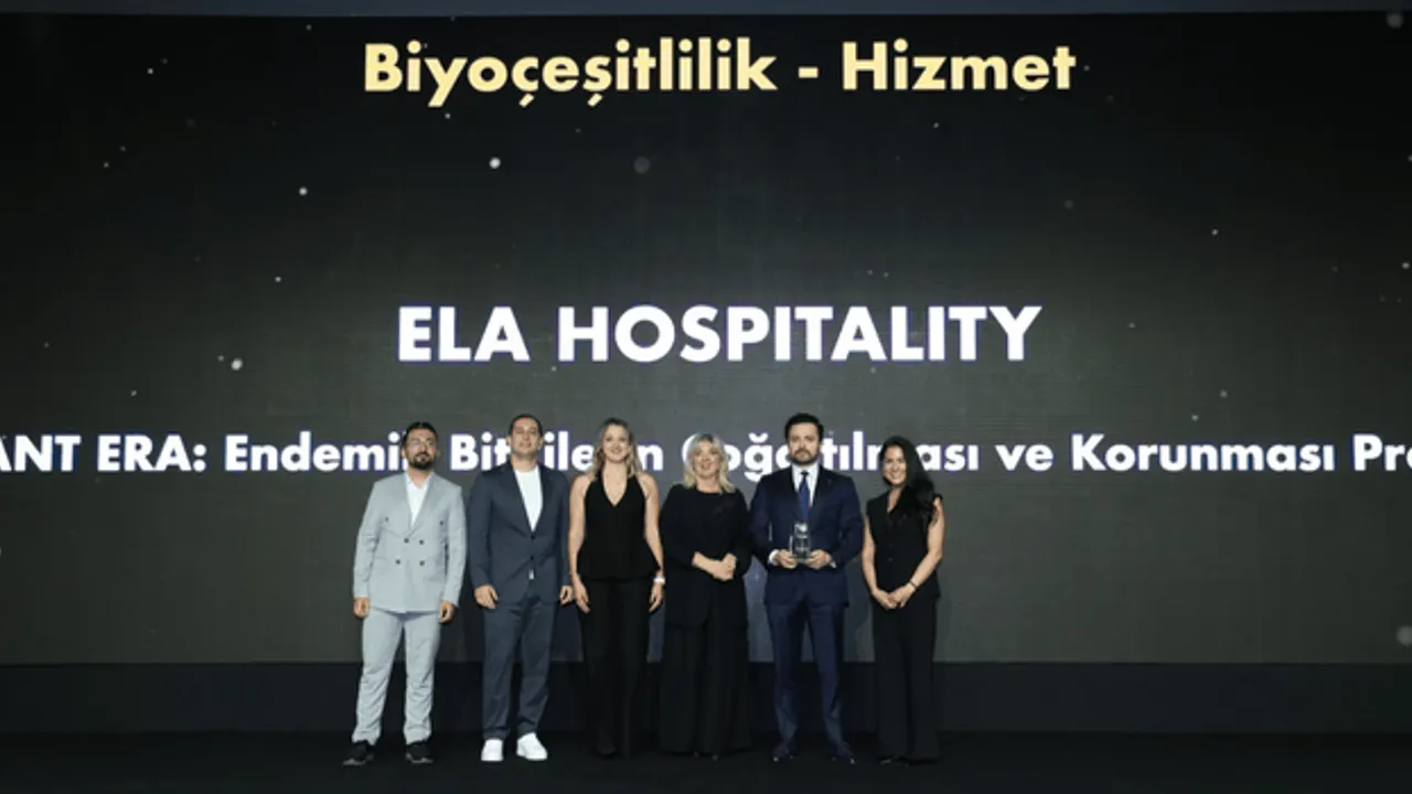 ELA HOSPITALITY, SÜRDÜRÜLEBİLİR İŞ ÖDÜLLERİ’NDE BİYOÇEŞİTLİLİK ÖDÜLÜNÜN SAHİBİ OLDU