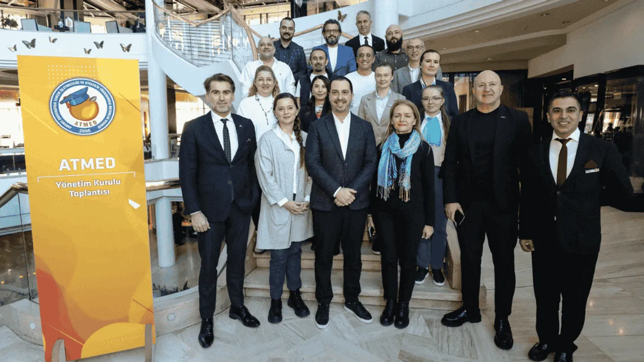 ATMED'İN YENİ YÖNETİMİ İLK TOPLANTISINI RİXOS DOWNTOWN’DA GERÇEKLEŞTİRDİ