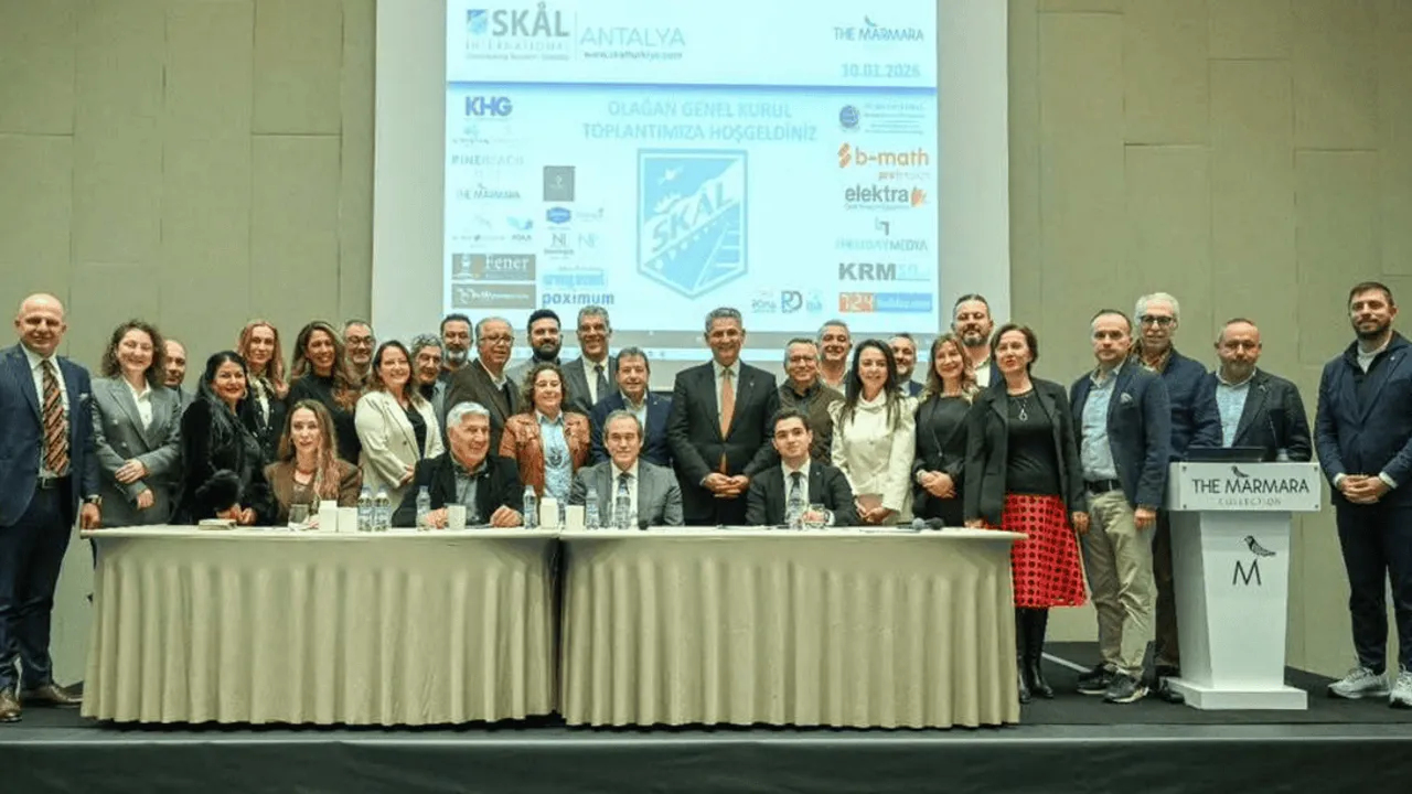 ERDOĞAN TURAN, SKAL INTERNATIONAL ANTALYA BAŞKANI OLDU