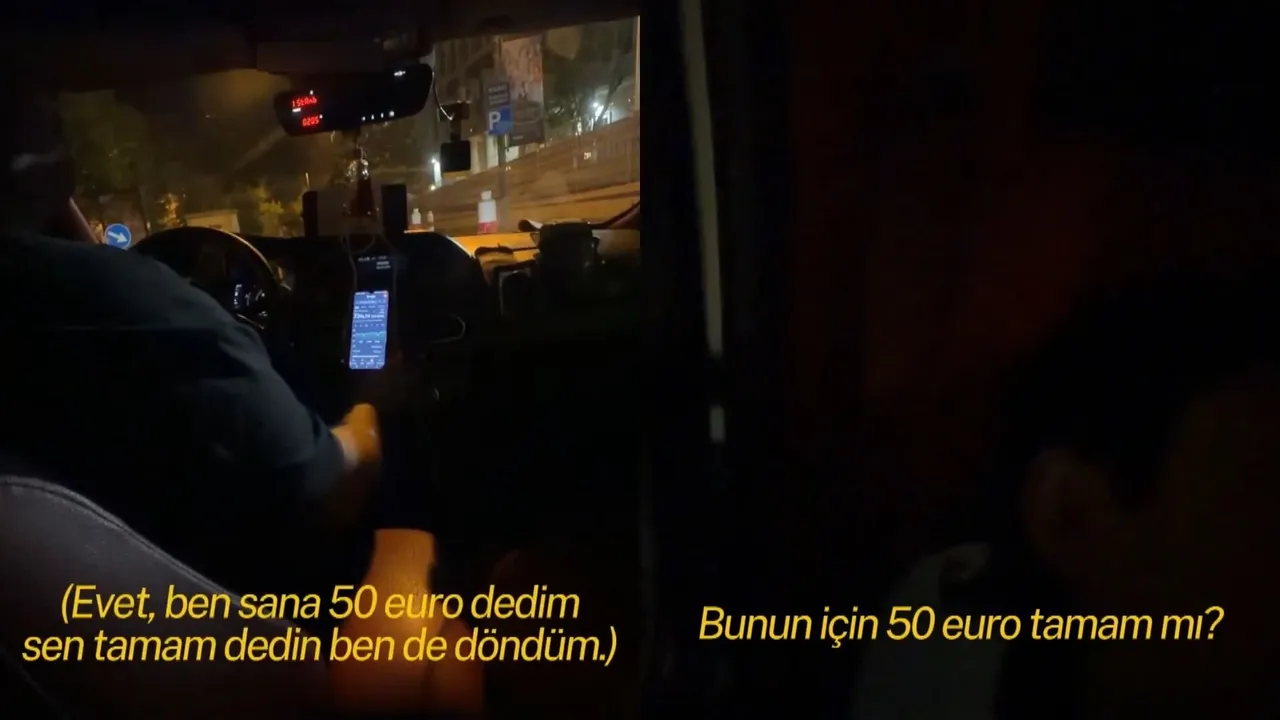 TURİSTİ MAĞDUR EDEN TAKSİCİYE AĞIR YAPTIRIM: PARA CEZASI, TRAFİKTEN MEN, TUTUKLAMA